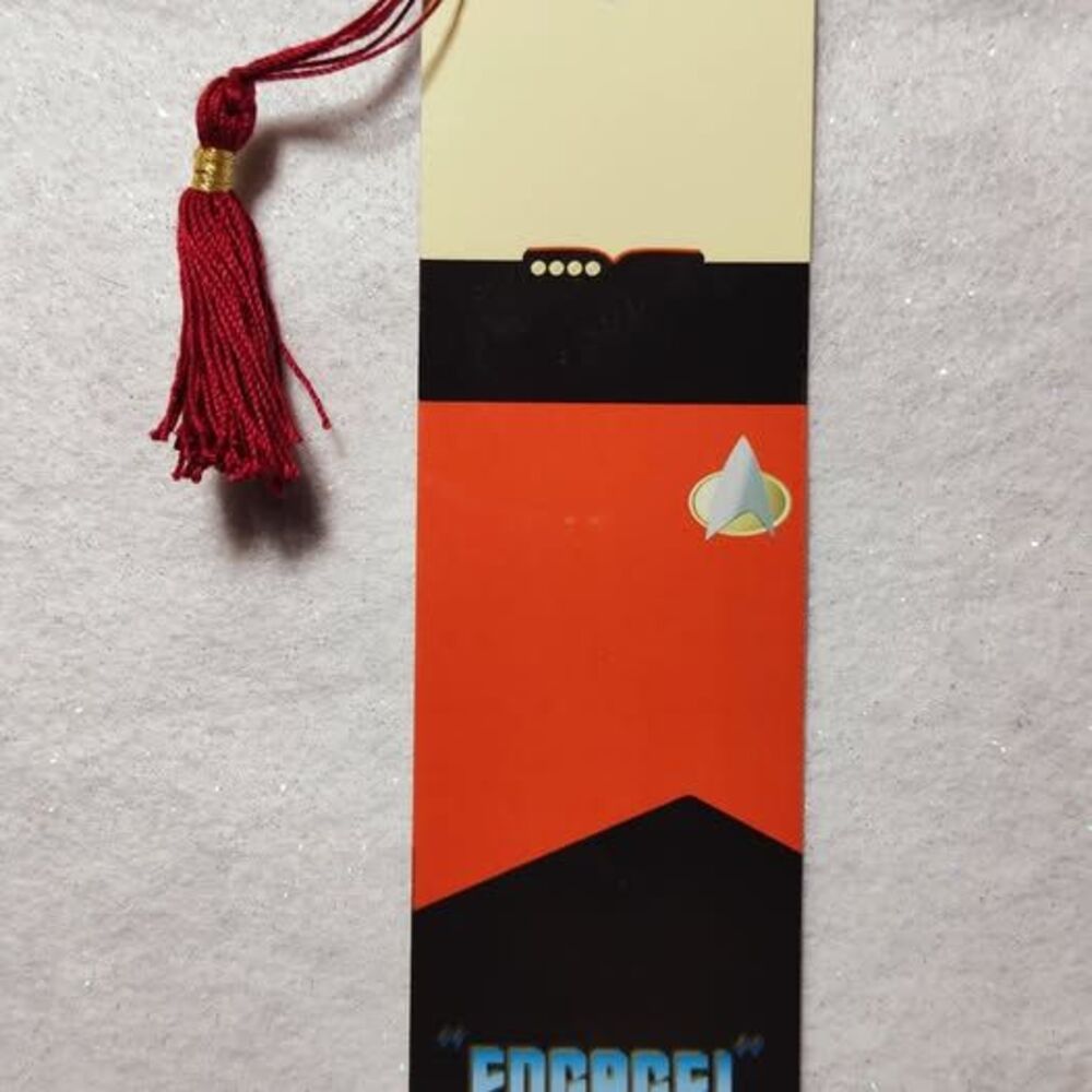 Star Trek Picard Engage Bookmark